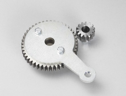 Pair of gears for standard transmission for extractor d.420