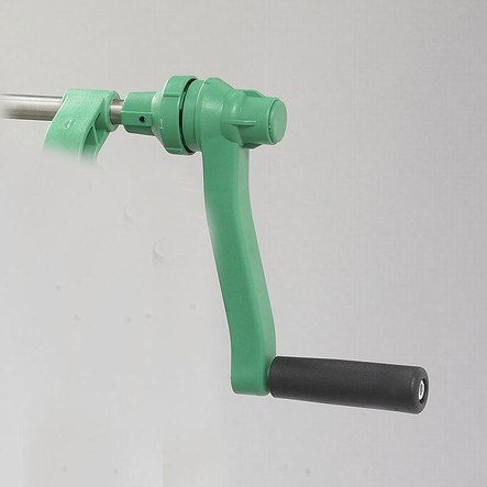 Plastic green handle for extractor